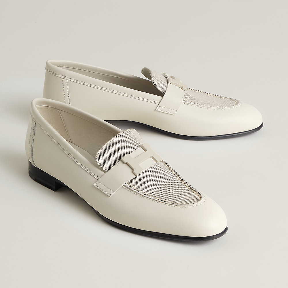 Paris loafer - White | Hermès UAE